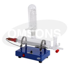 OMSONS - Bộ chưng cất thạch anh một tầng ngang với nồi hơi thạch anh ngang 224