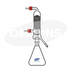 OMSONS - Bộ chưng cất có khớp nối bình ngưng Friedrichs có thể thay 385