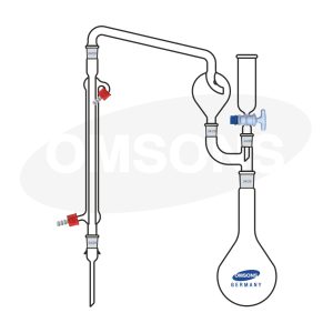 OMSONS - Bộ chưng cất Kjeldahl với bình Kjeldahl 401