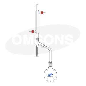 OMSONS - Bộ chưng cất Dean và Stark Kiểm tra độ ẩm không có khóa vòi 436