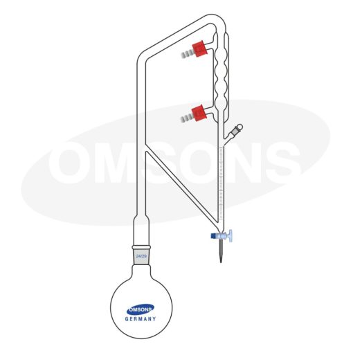 OMSONS - Bộ chưng cất phân đoạn (Bao gồm Bình cầu đáy tròn) 442