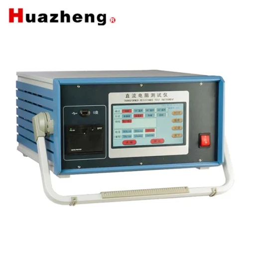 Máy đo điện trở DC cuộn dây máy biến áp HZ-3220E kèm phần mềm đo tăng nhiệt