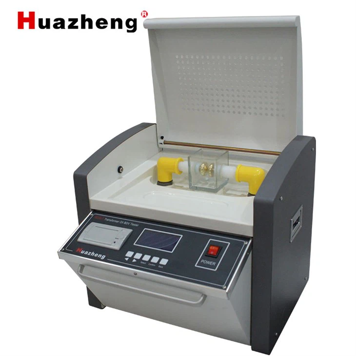 Máy kiểm tra dầu máy biến áp để bàn loại cốc đơn HZJQ-1 BDV