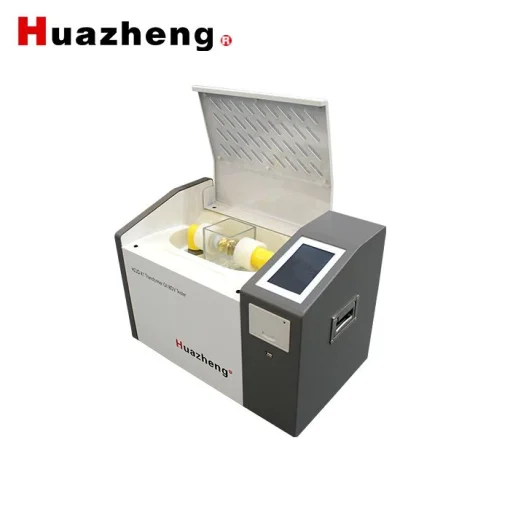 Máy kiểm tra điện áp phá hủy dầu cách điện máy biến áp di động HZJQ-X1 80kV