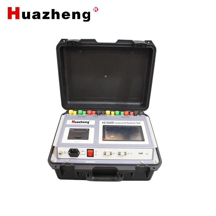 Máy kiểm tra điện trở cuộn dây máy biến áp ba pha HZ-3350D 50A