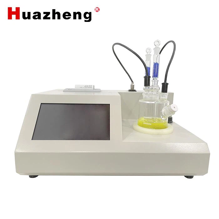 Máy kiểm tra hàm lượng nước trong dầu chuẩn độ Karl Fischer Coulomb HZWS-C3