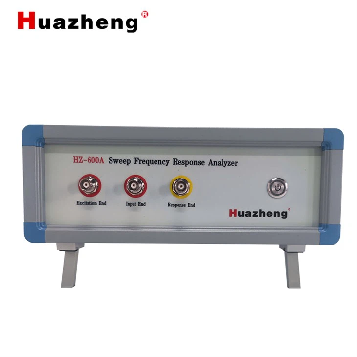 Máy phân tích đáp ứng tần số quét di động HZ-600A để kiểm tra cuộn dây máy biến áp