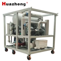 Thiết bị lọc dầu máy biến áp chân không 2 tầng HZLY-35A 2000L/H